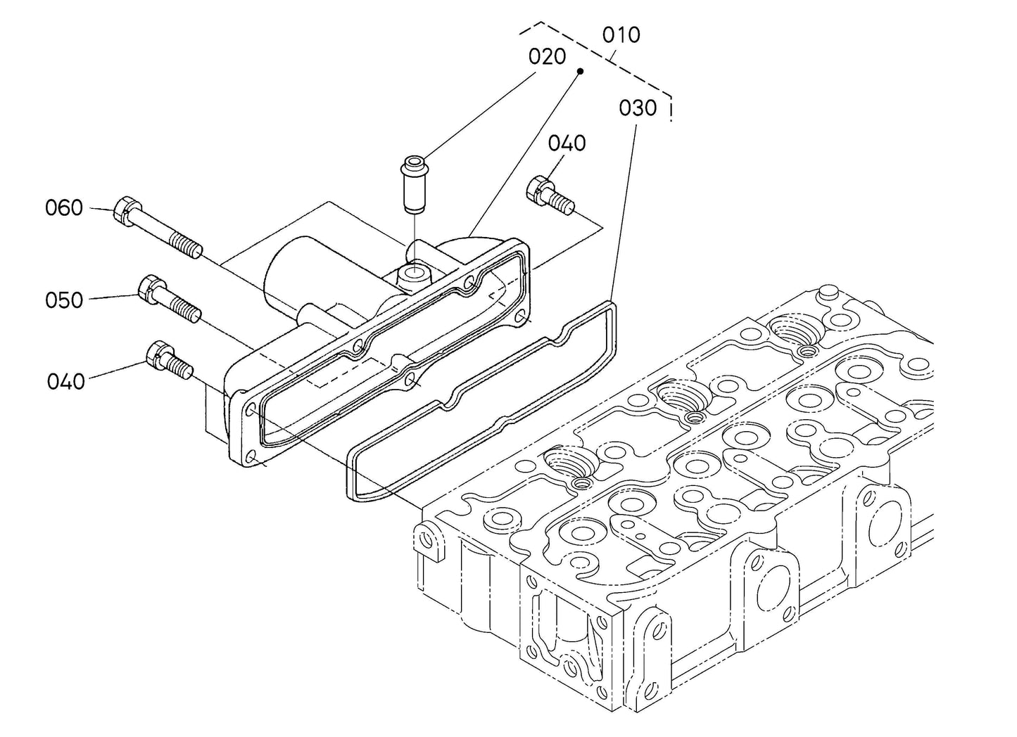 29-70137-00 / GASKET INLET MANIFOLD Eng CT3-69TV