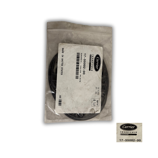 17-55002-00 / Gasket Valve Plate Metal Carrier 05G37, 05G41, 06D