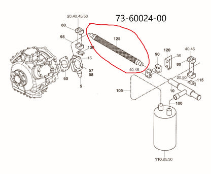 73-60024-00 / SUPRA 950 VIBRASORBER SUCTION