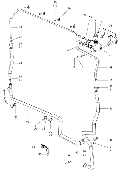 58-04663-02/ Ersätter: 30-60014-00 / CAP EXPANSION BOWL