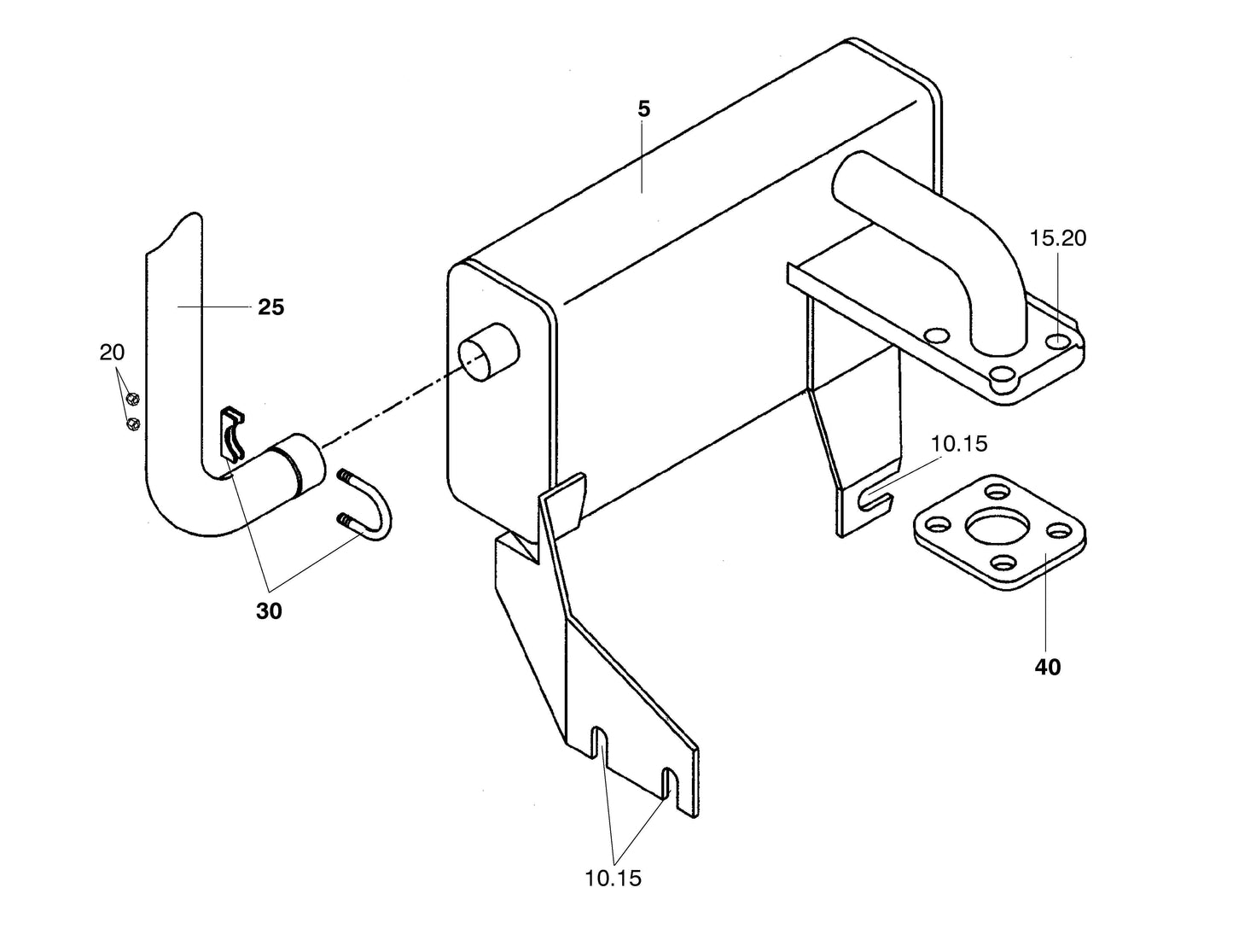 25-33020-00 / Gasket, Muffler