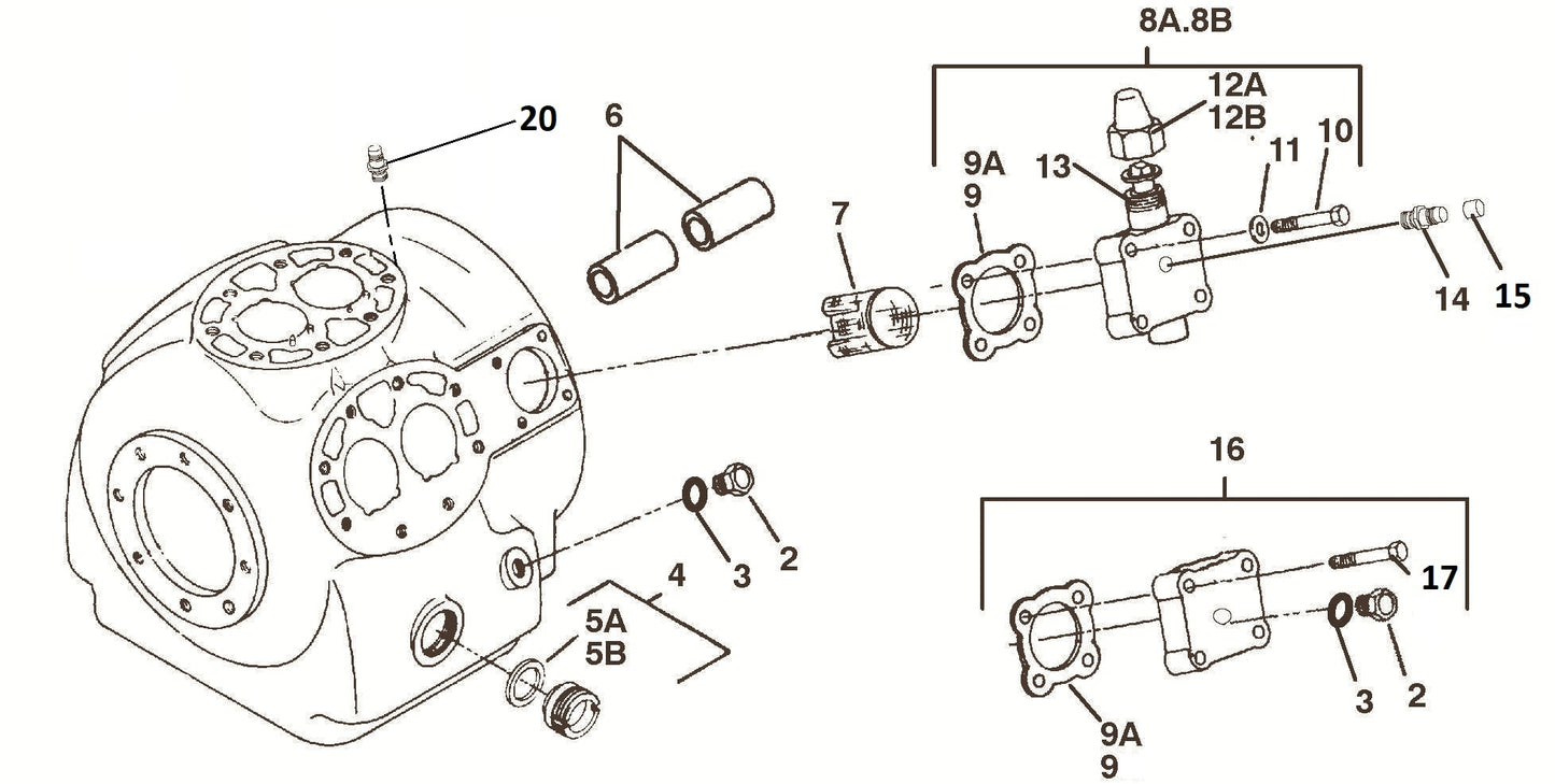 17-44141-00 / Gasket oil pump