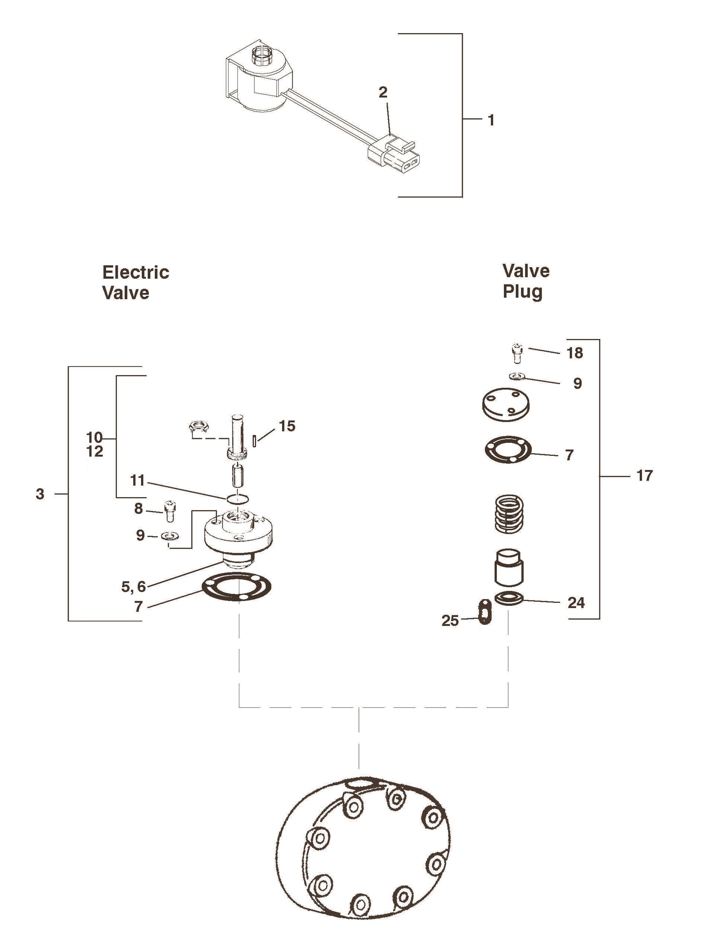 17-40104-07 / Gasket Unloader Valve Carrier 05G Compressor