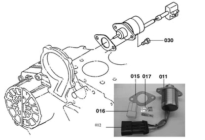 25-15231-00 / GASKET, SOLENOID Carrier