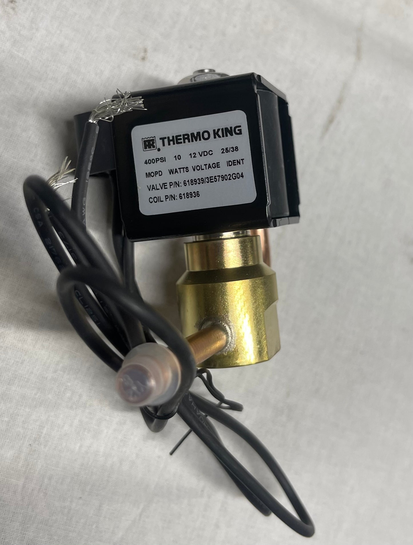 10-618939 / Valve soln pilot solder w/cable