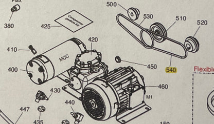 Z-3CGT222 / Belt 7Mx0690 SFZ114